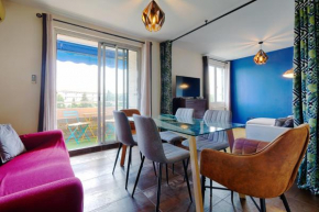 Appartement 2 chambres - 6Personnes - Parking Wifi Clim - Central